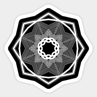 mandala magic circle 02 Sticker